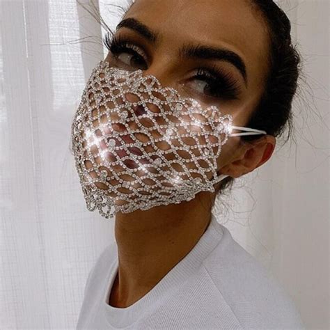 bling chanel face mask|Face Masks For Women .